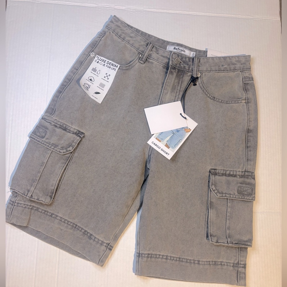 Knee Length Cargo Shorts